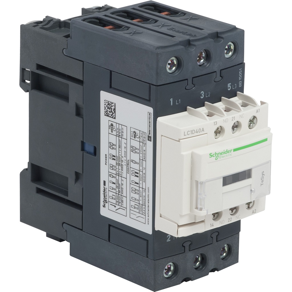 CONTACTOR MAGNETICO 3P  40A 1NA-1NC 110V