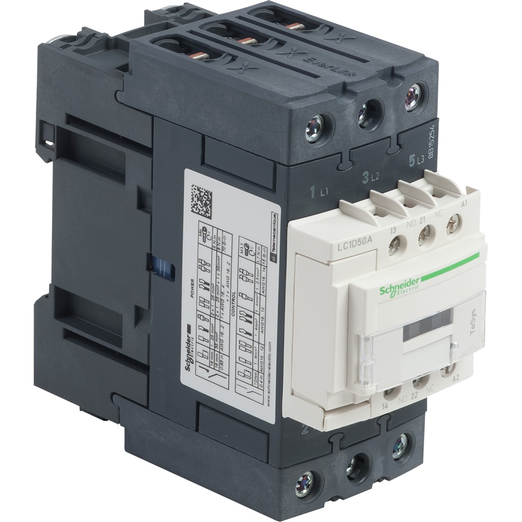 CONTACTOR MAGNETICO 3P 50A 1NA-1NC 110V