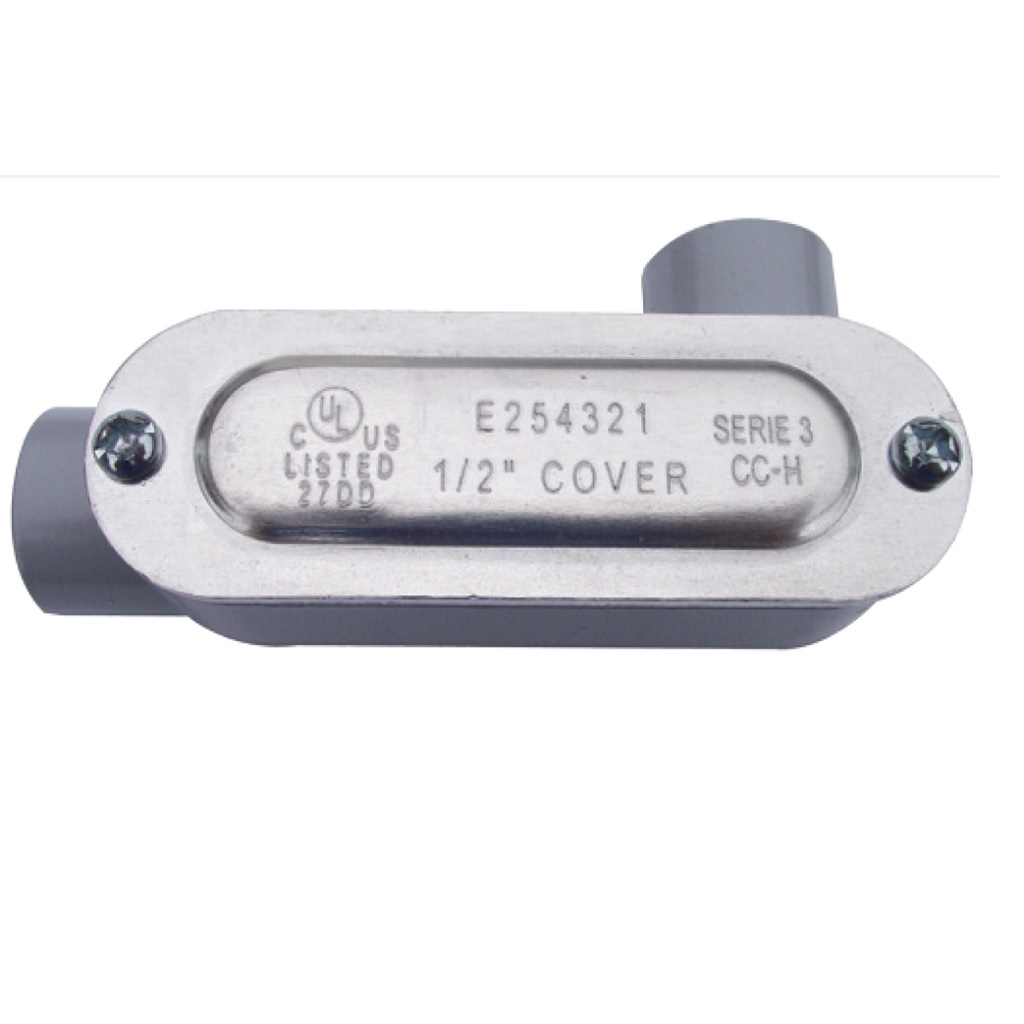 CONDULET LR SERIE 3 C/TAPA DE 12.7MM