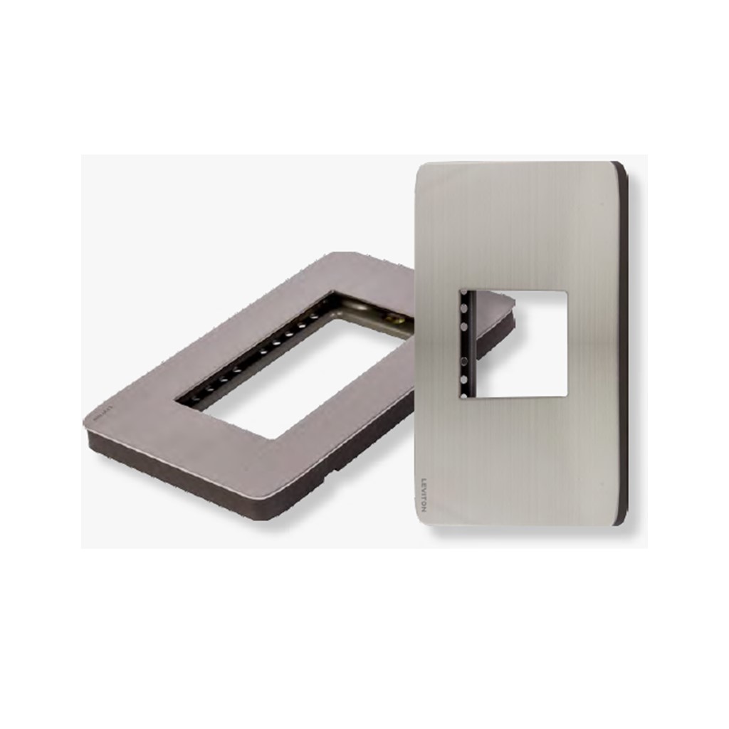 PLACA ACERO STALO PARA 3 MODULO 1/3