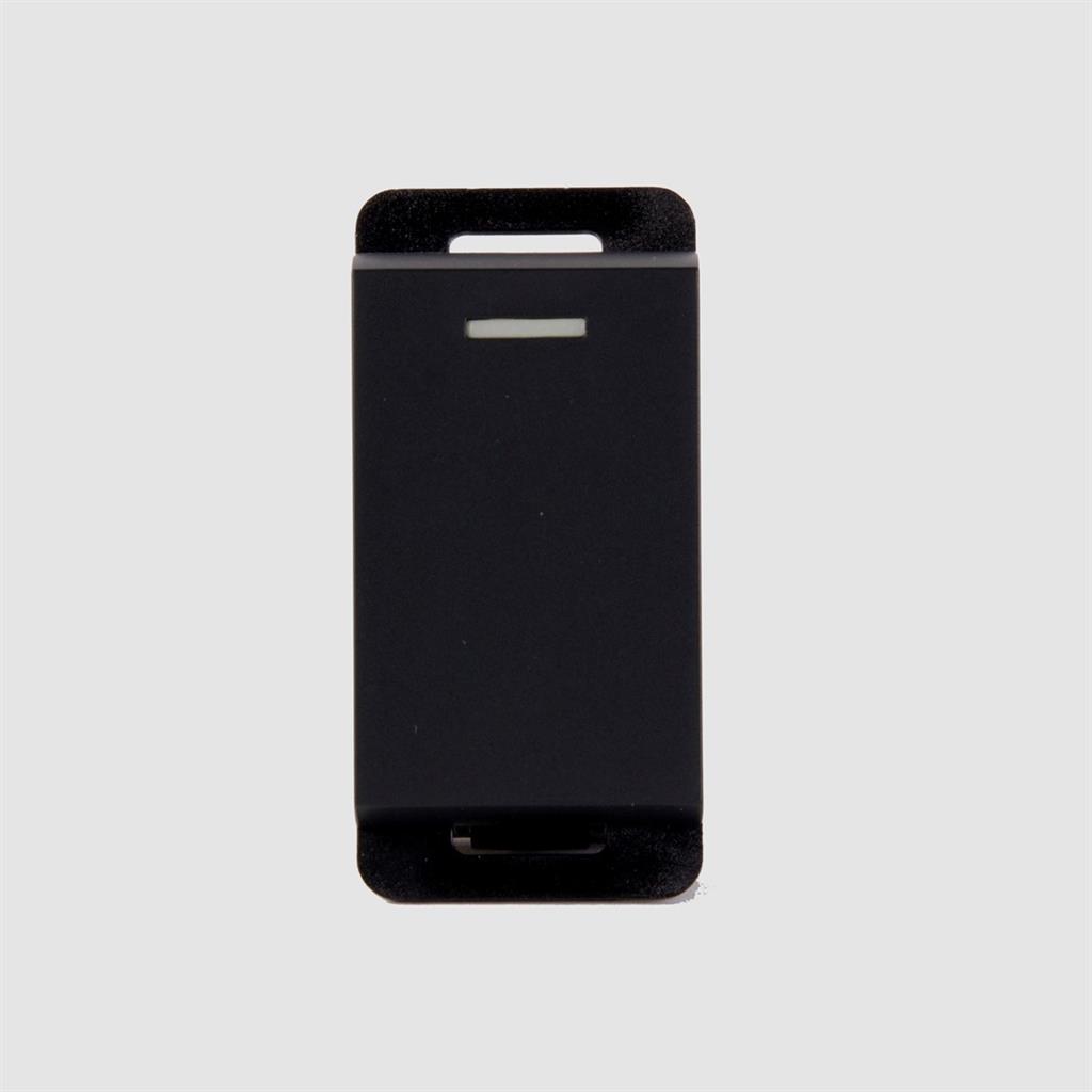 INTERRUPTOR STALO Y KRISTALO SEN 1/3 NEGRO MATE 10A-250V