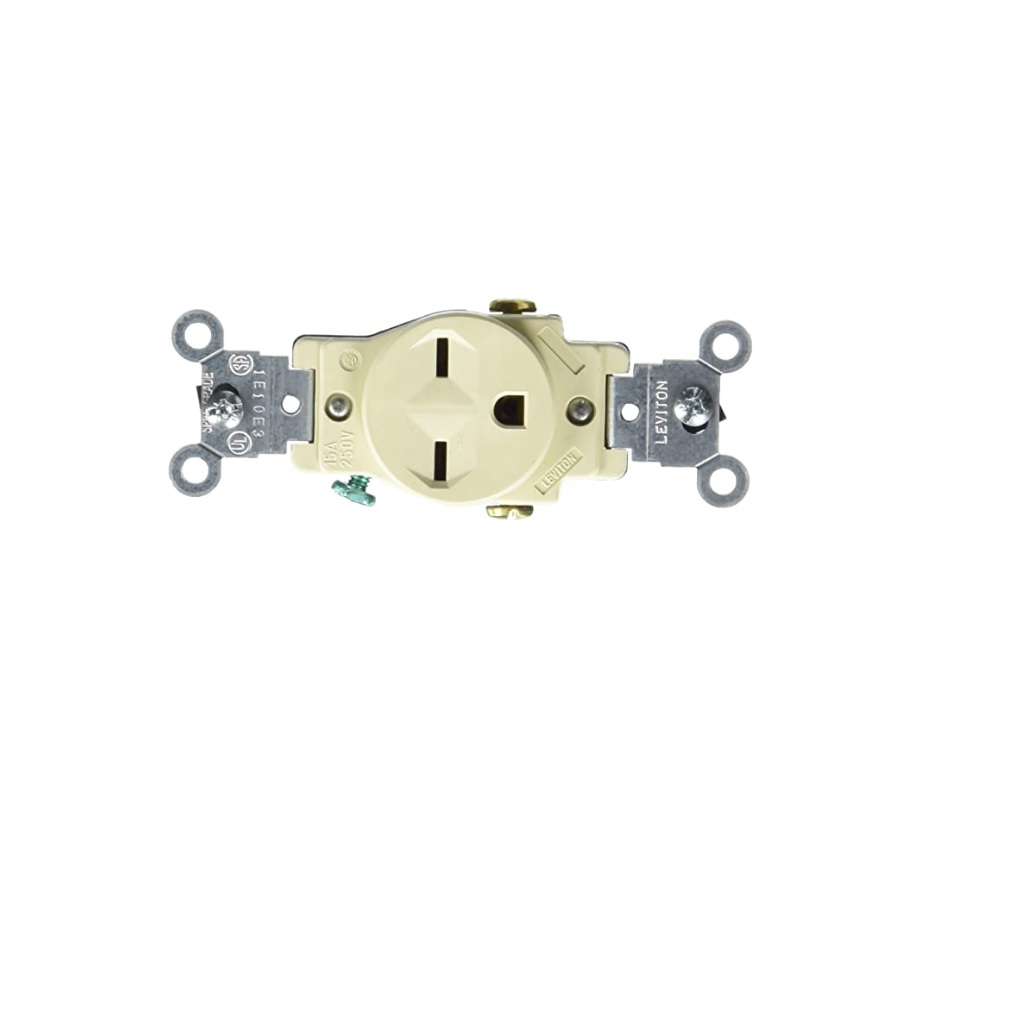 CONTACTO SENCILLO CHINO 15A 250V MARFIL