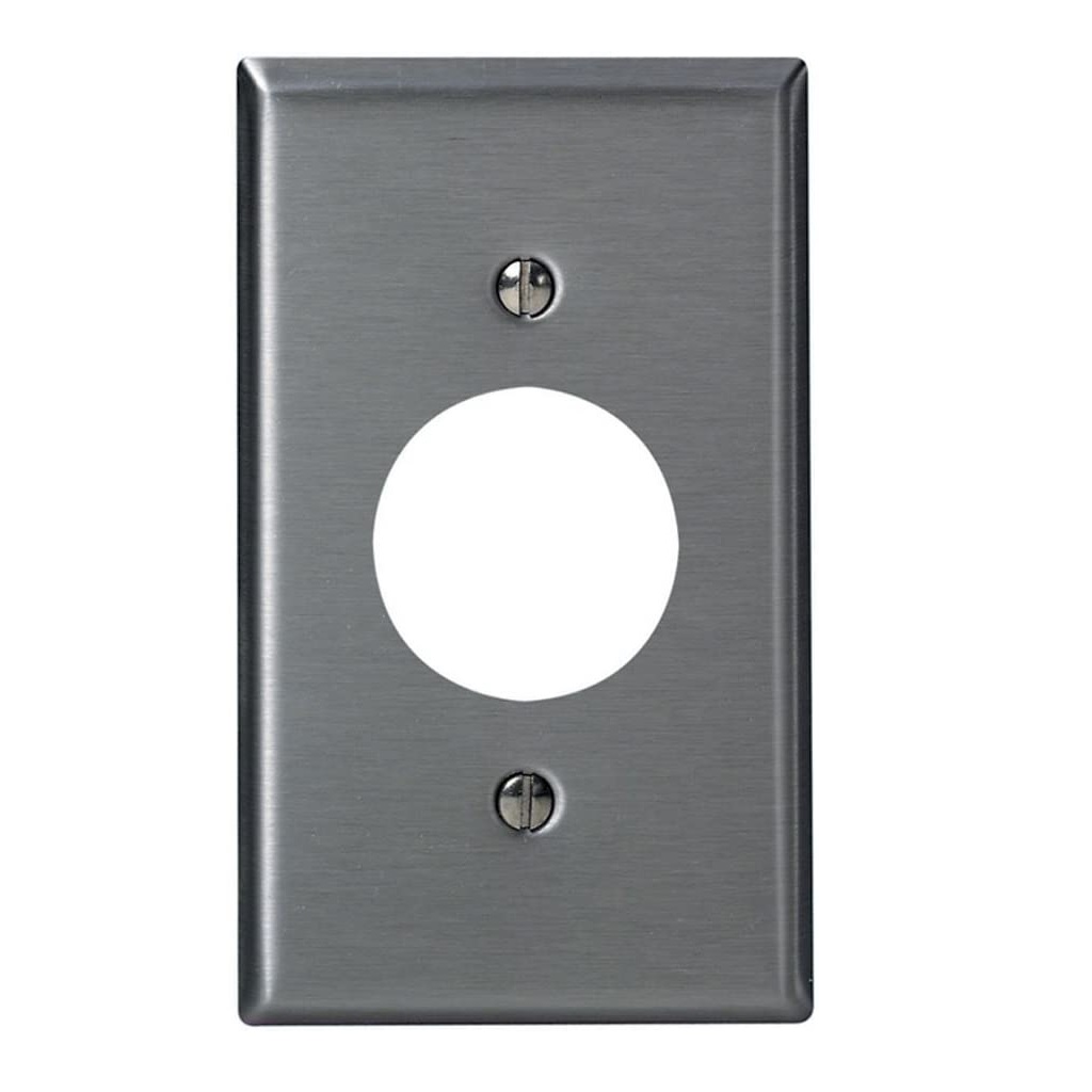 PLACA ACERO INOX P/CONTACTO REDONDO 36MM