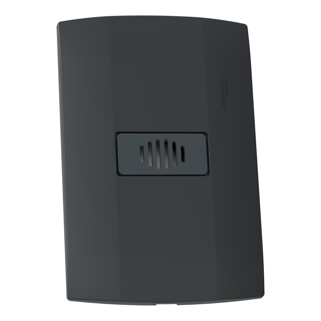 PLACA C/ZUMBADOR 250MA 127V 1 MOD NEGRO