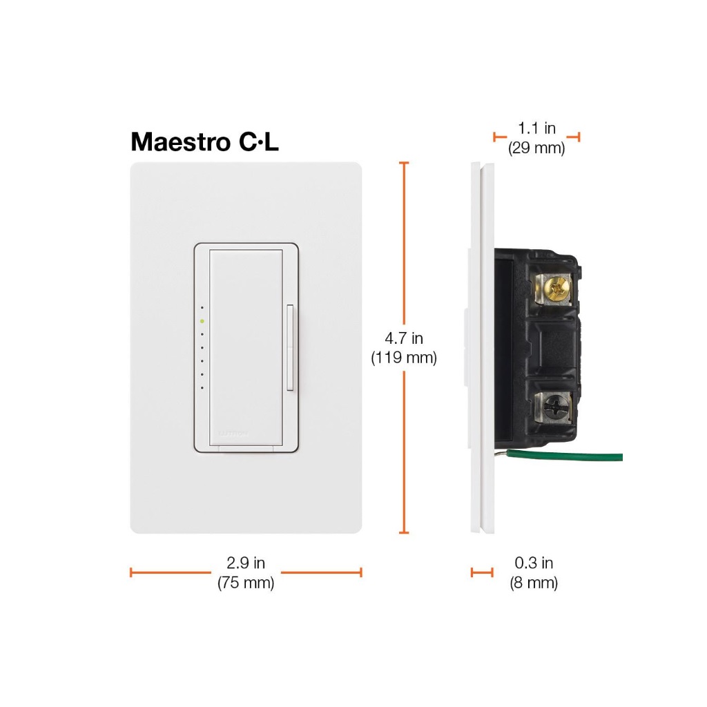 DIMMER MAESTRO CFL/LED MULT. 150W BLANCO