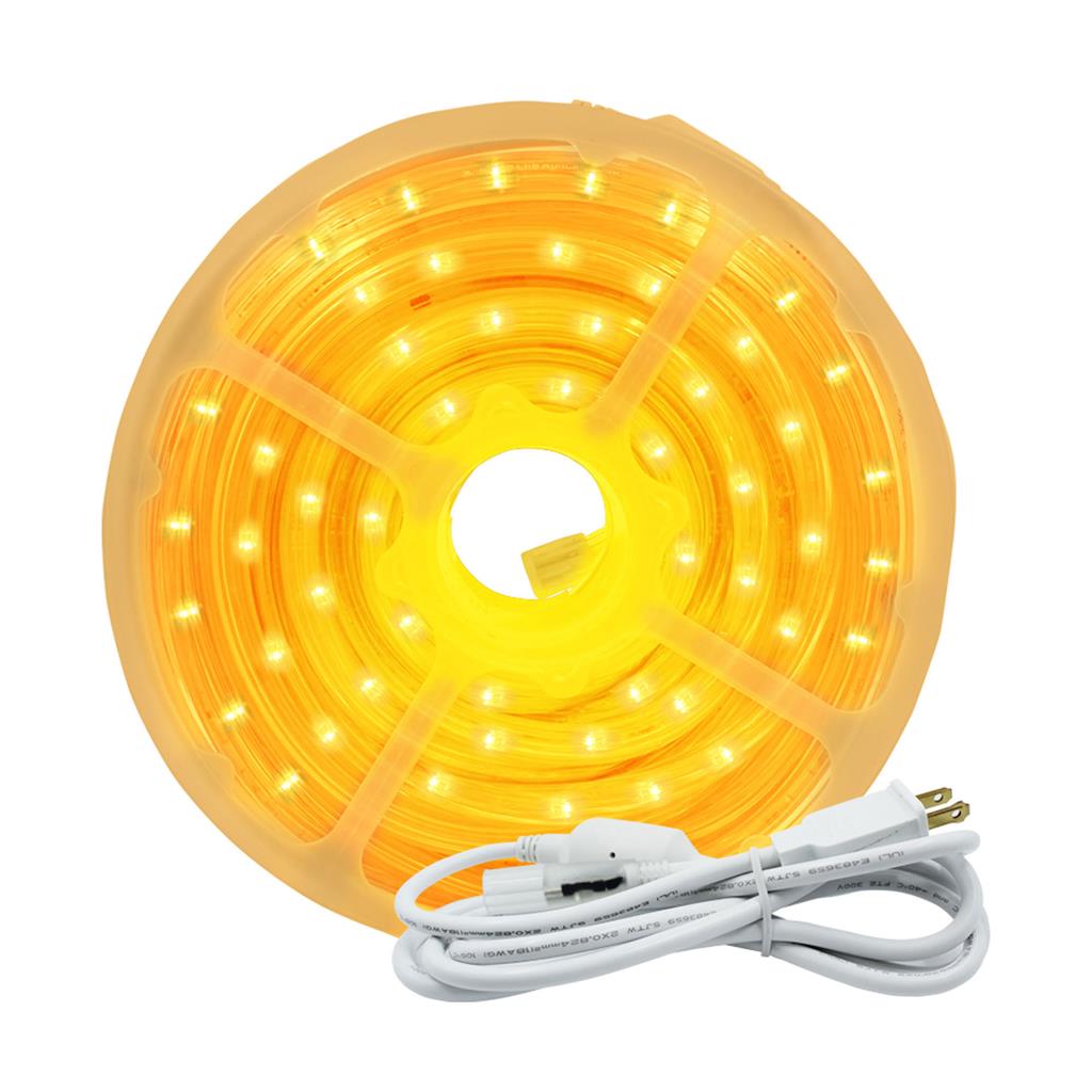LAMP LED MANGUERA 127V 25MTS C/2 HILOS BCO CAL TECNOLITE