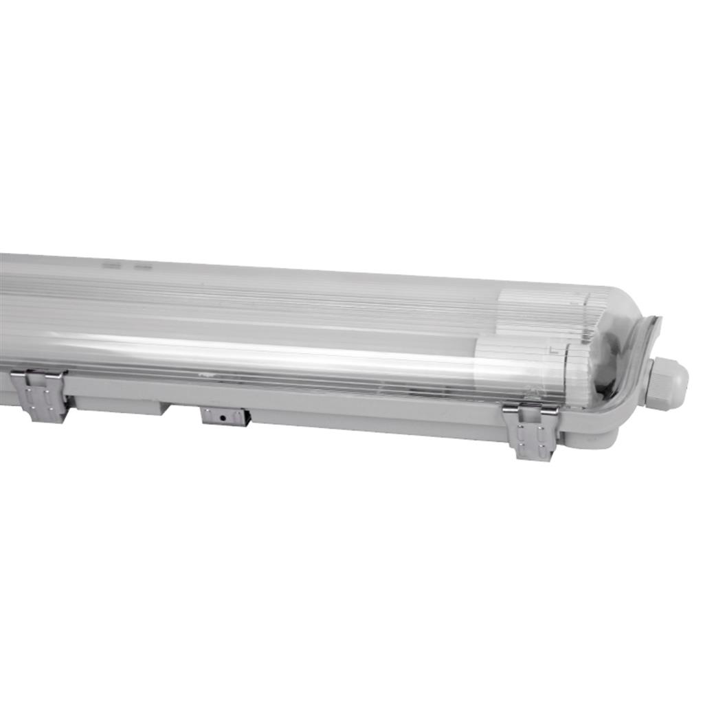 LUM LED 2X17W T8 ACERO INOX STANKA WATERPROF MEGAMEX