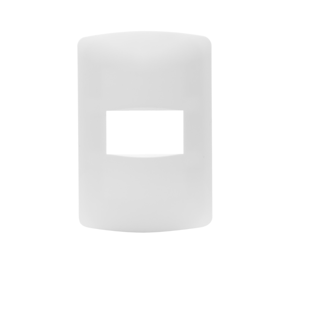 PLACA 1M BLANCO C/CHASIS POLICARBONATO