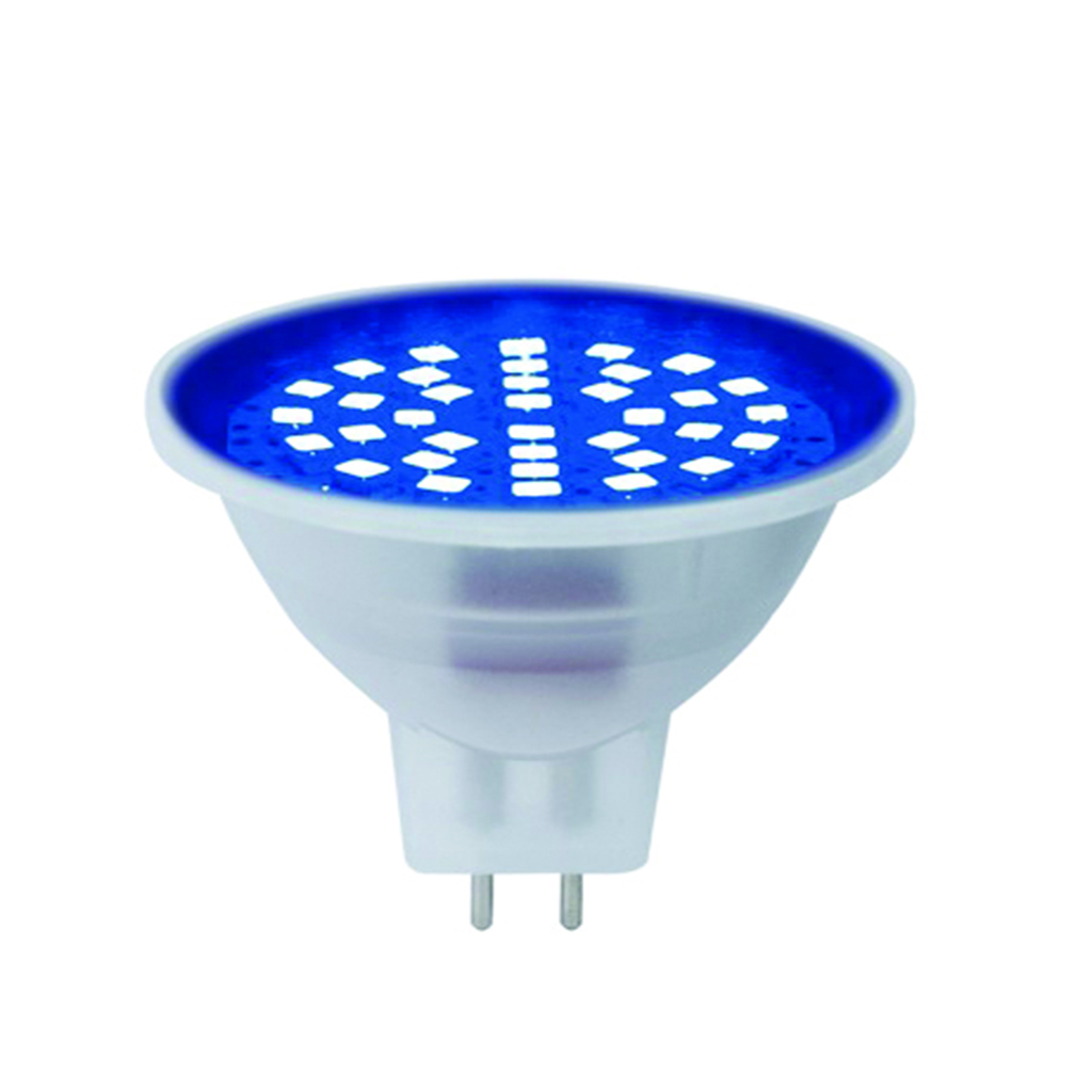LAMP LED DE 3W AZUL 100-127V GX5.3