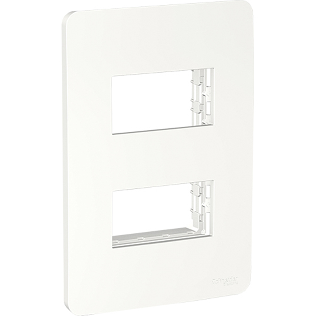 PLACA 2M BLANCO C/CHASIS TERMOPLASTICO ABS-UV