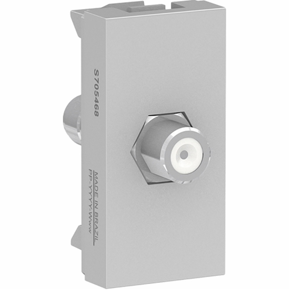 TOMA TV COAXIAL 1MOD ALUMINIO ORION