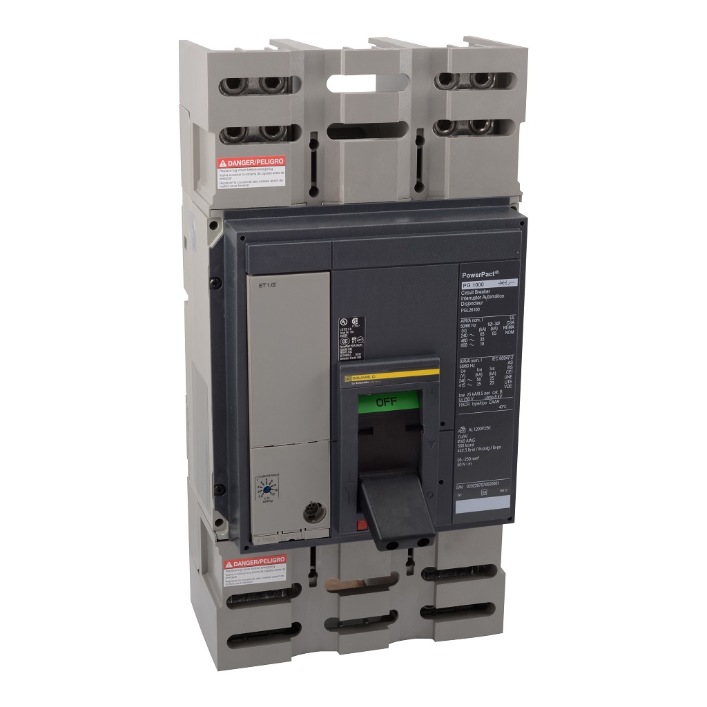INTERRUPTOR ELECTRONICO MICROLOGIC 3P 600V 1000A