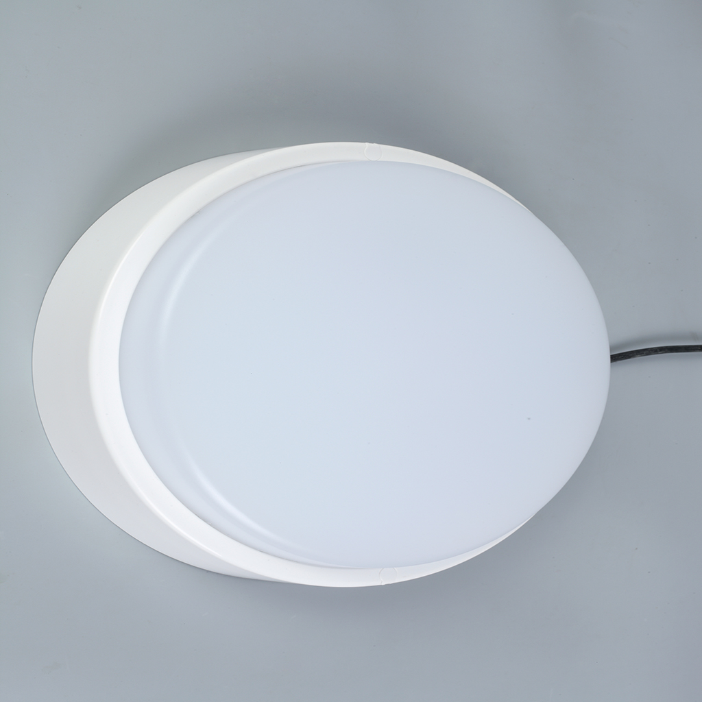 LUM EXT/SOB PLAFON LED 9W 100-240V 65K BCO LACERTA TECNO