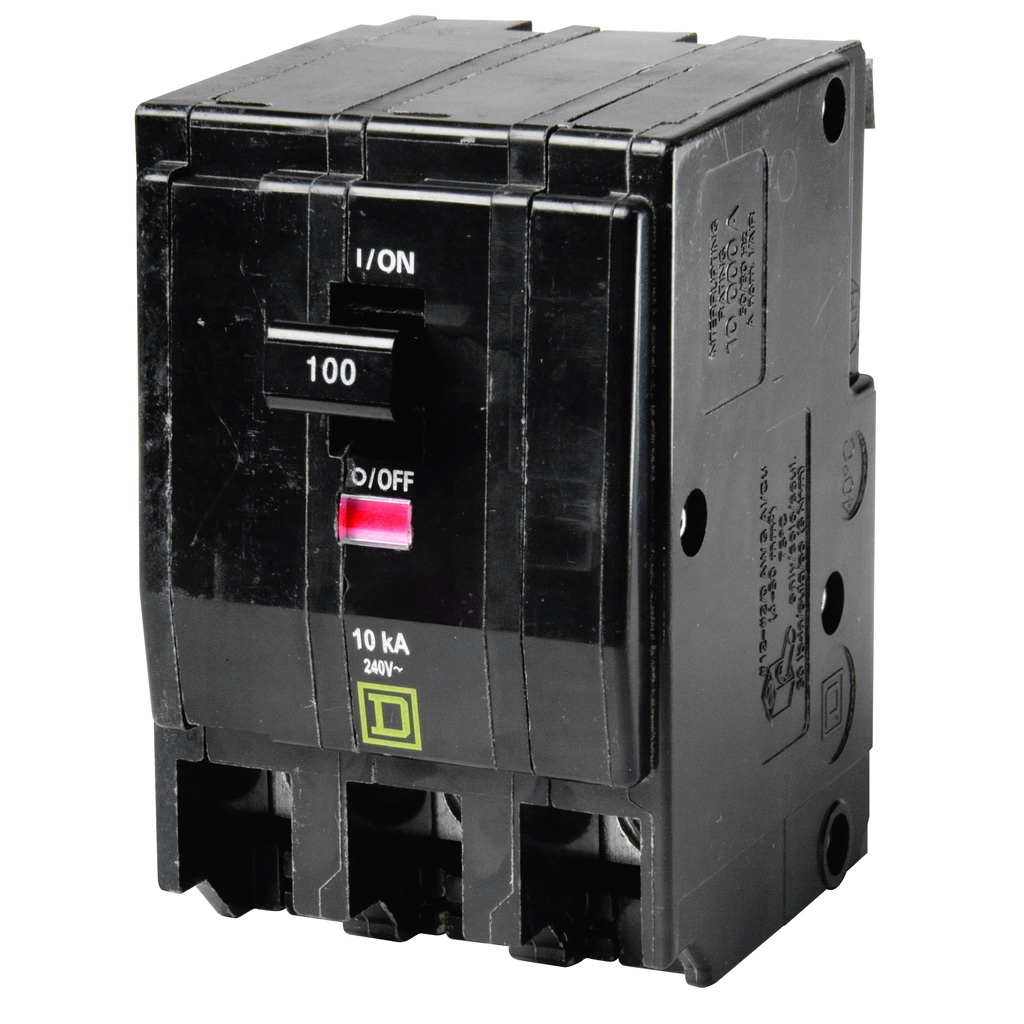 ITM 240VCA 10 KACI-240VCA QO 3P 100A E AR