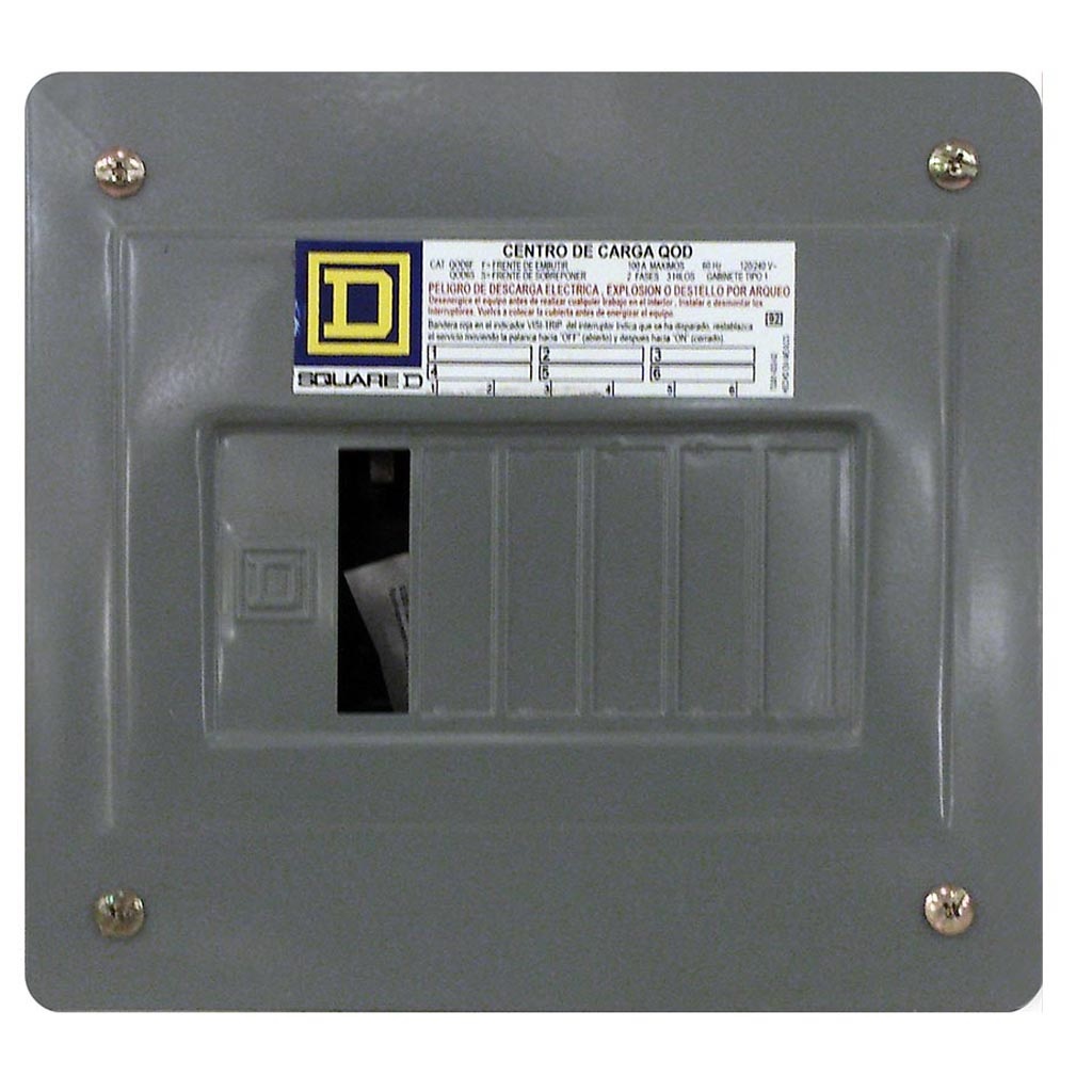CENTRO DE CARGA 1F3H ZAP 6P 100A QO EMPOTRAR P-P9