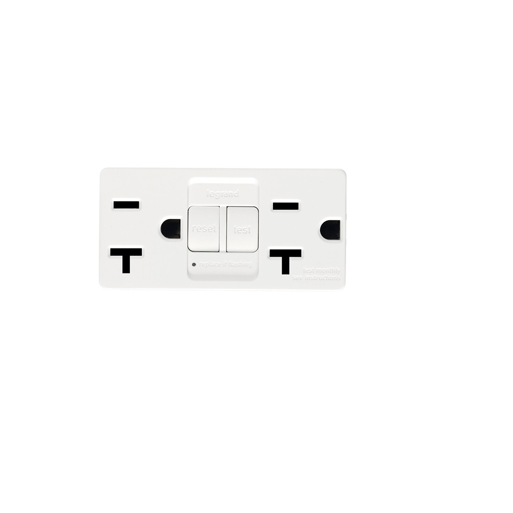 CONTACTO DUPLEX AUTOPROTEGIDA ICFT 20A-127V BLANCO