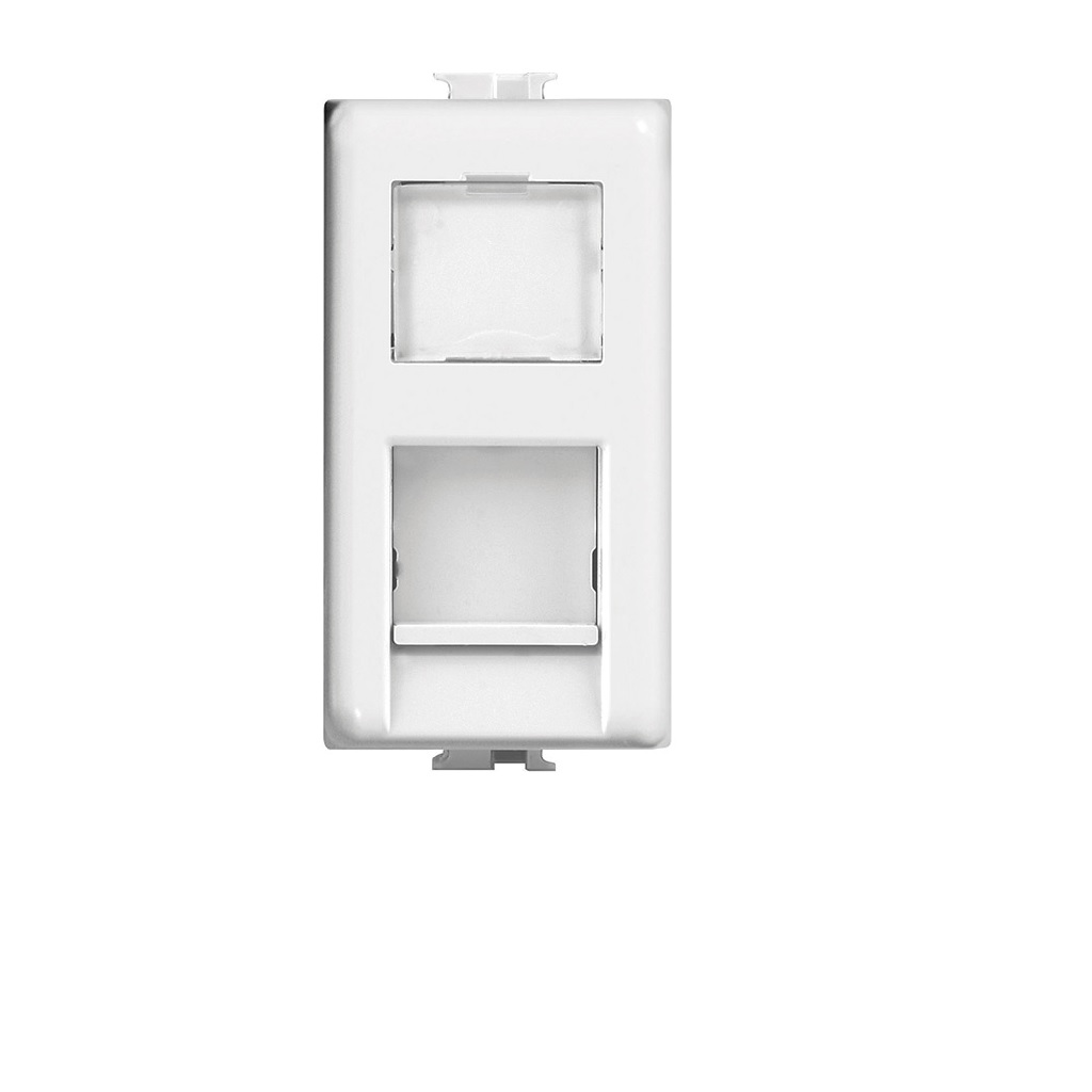 CONECTOR UTP TOOLLESS RJ45 1 M BLANCO CATEGORIA 6