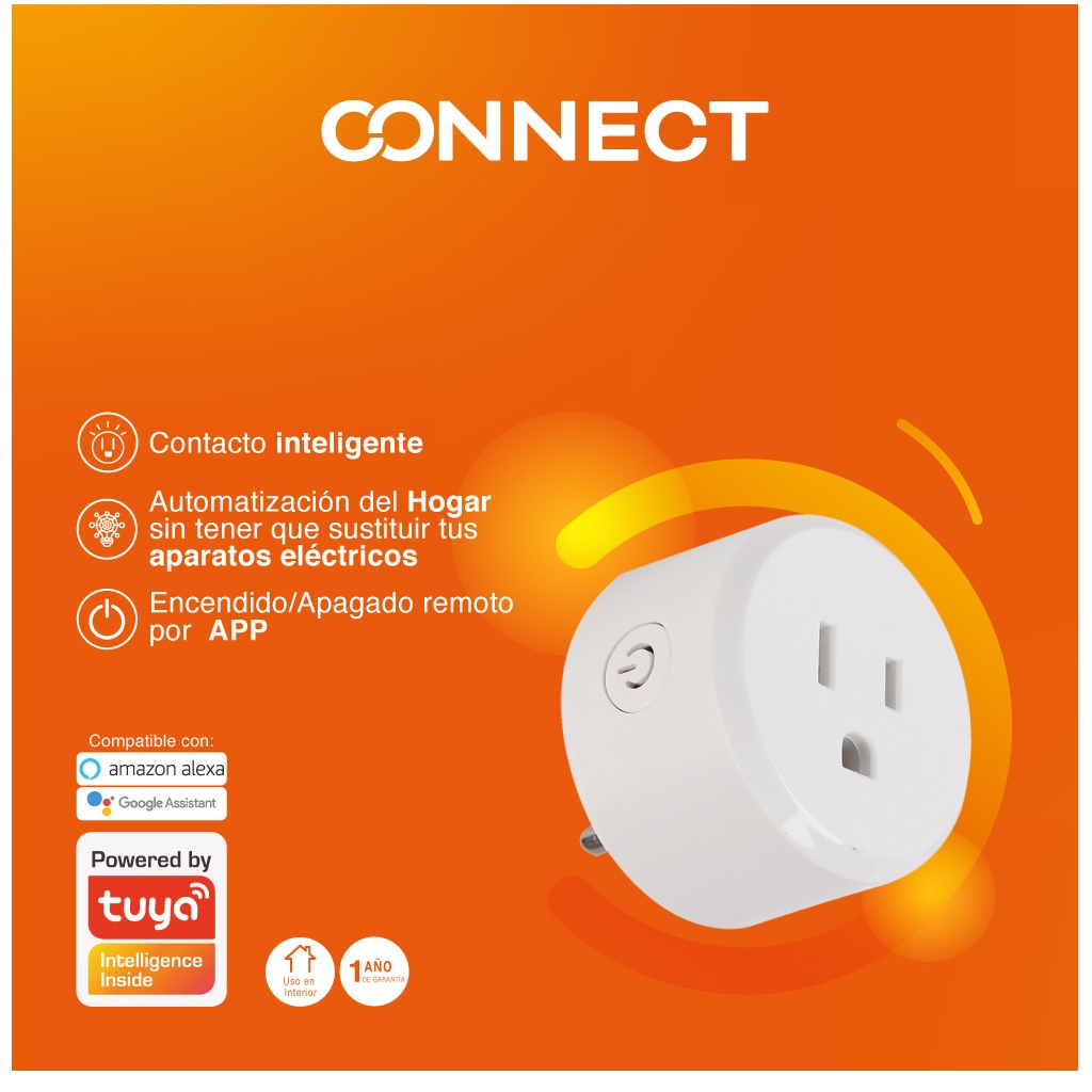 MINI PLUG WIFI  120-240V 10A BCO  JOINT