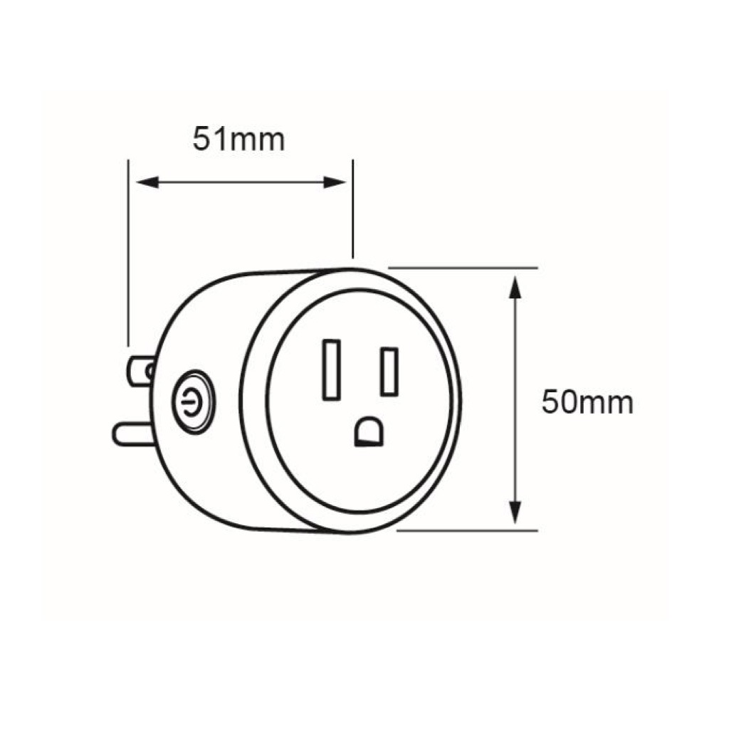 MINI PLUG WIFI 120-240V 10A BCO JOINT