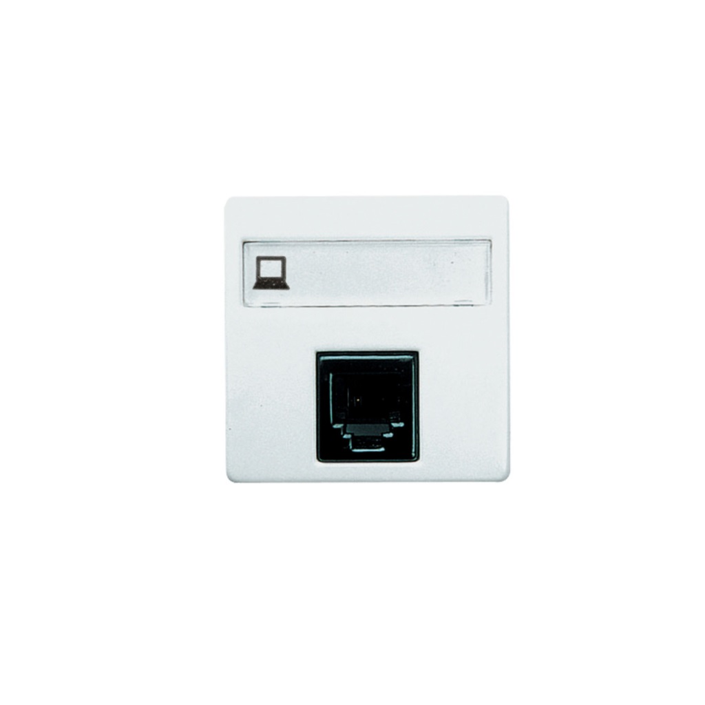TOMA COMPUTO RJ45 1M 8 H CATEGORIA 5E BLANCO