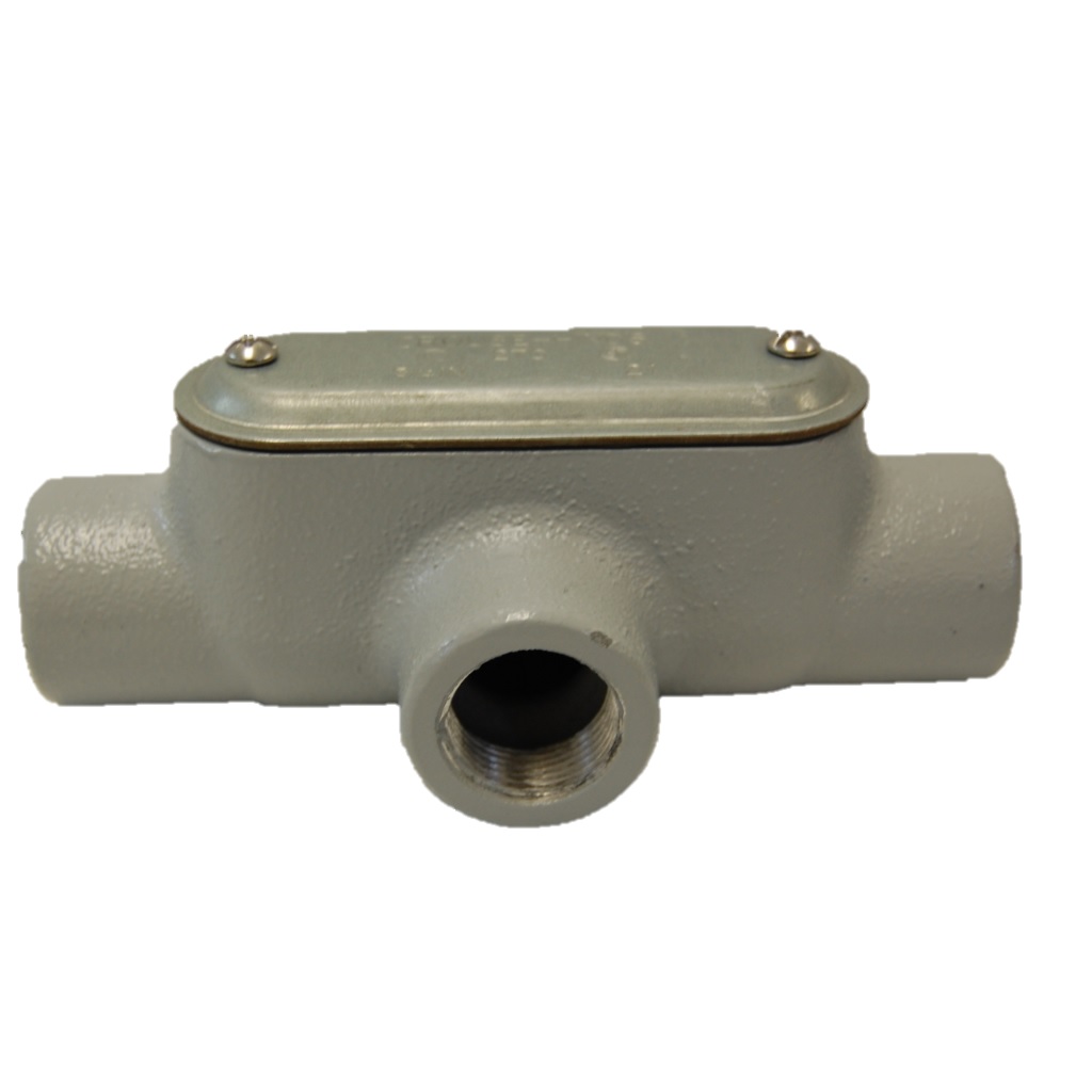 CONDULET T SERIE 7 12.7MM C/TAPA C/EMP