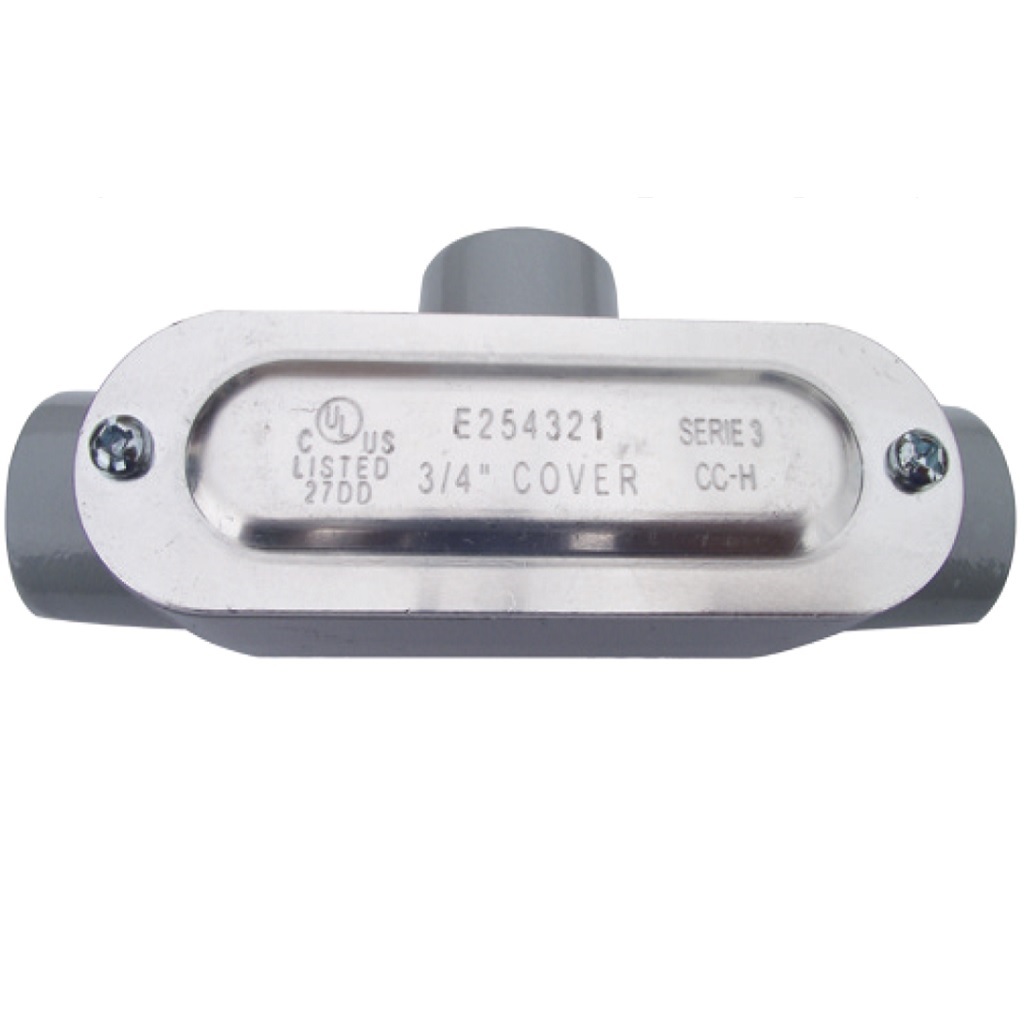 CONDULET T SERIE 3 C/TAPA DE 25.4MM