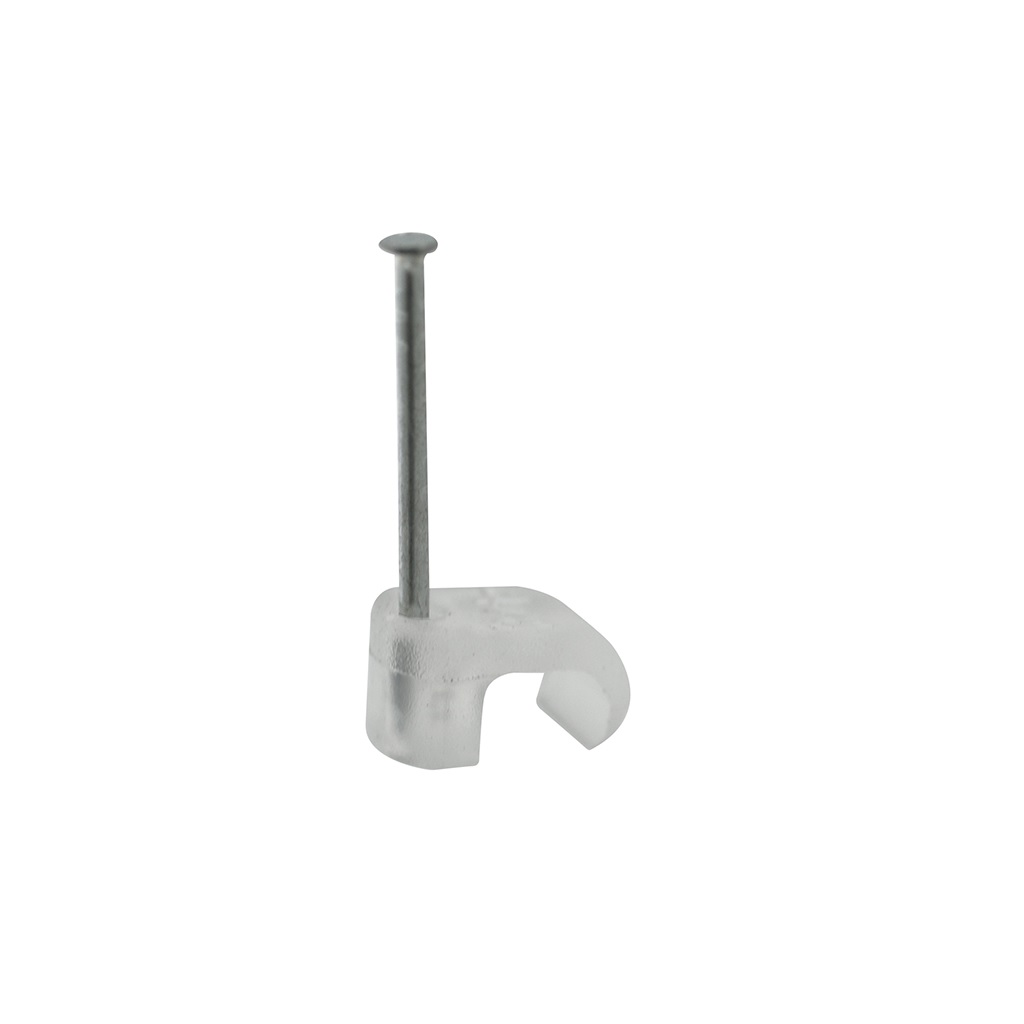 GRAPA P/CABLE PLANO 4- 6MM CAJA 100PZ