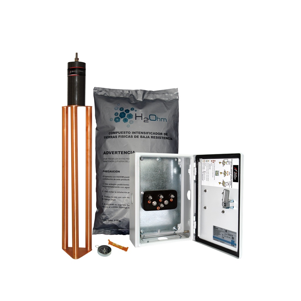 KIT DE PUESTA A TIERRA 45AMP 90X40X40CM ACOP