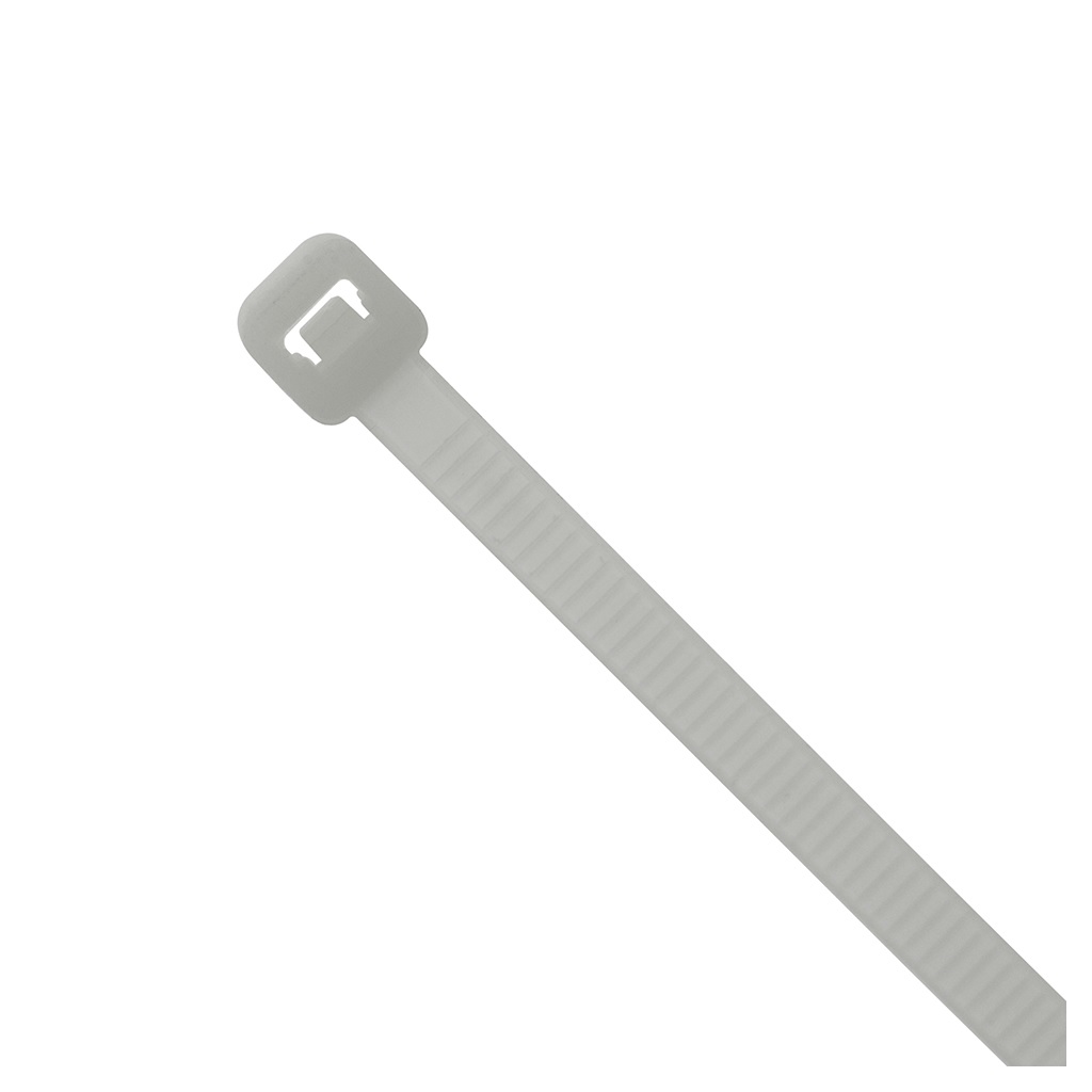 CINCHO DE NYLON DE 30CMX5MM BCO BOLSA C/100PZ