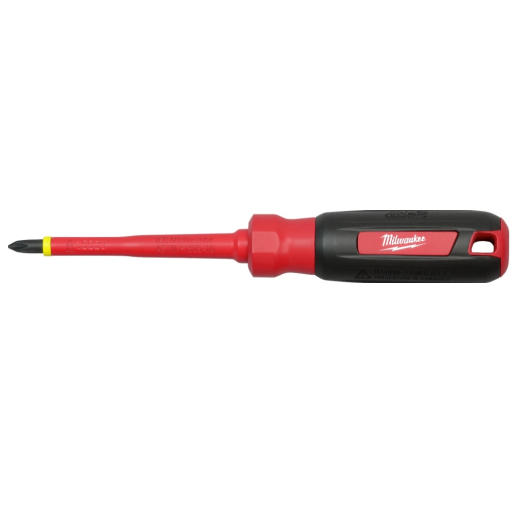 DESARMADOR INSULADO PHILLIPS NO.2X4PG MILWAUKEE
