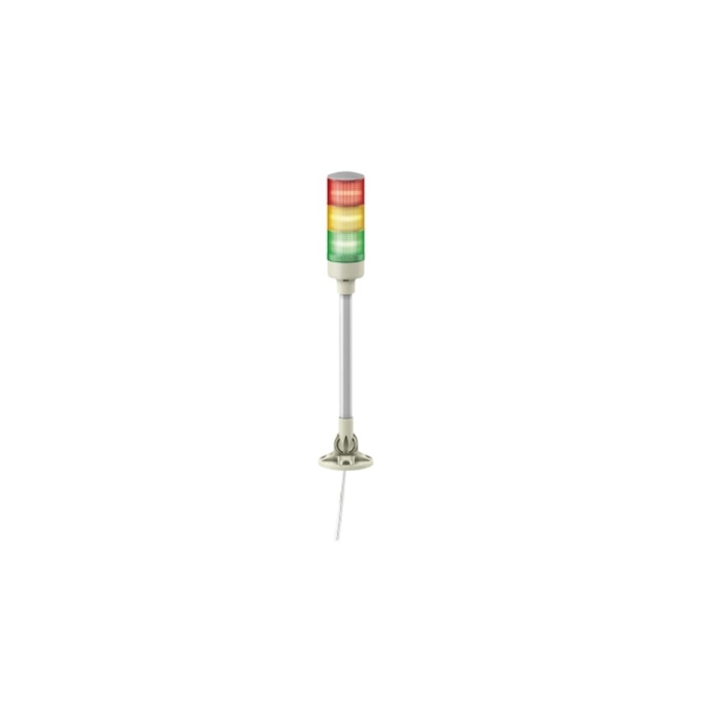 LUZ DE TORRE MONOLITICA RJO-NJA-VDE 24V LED BUZ