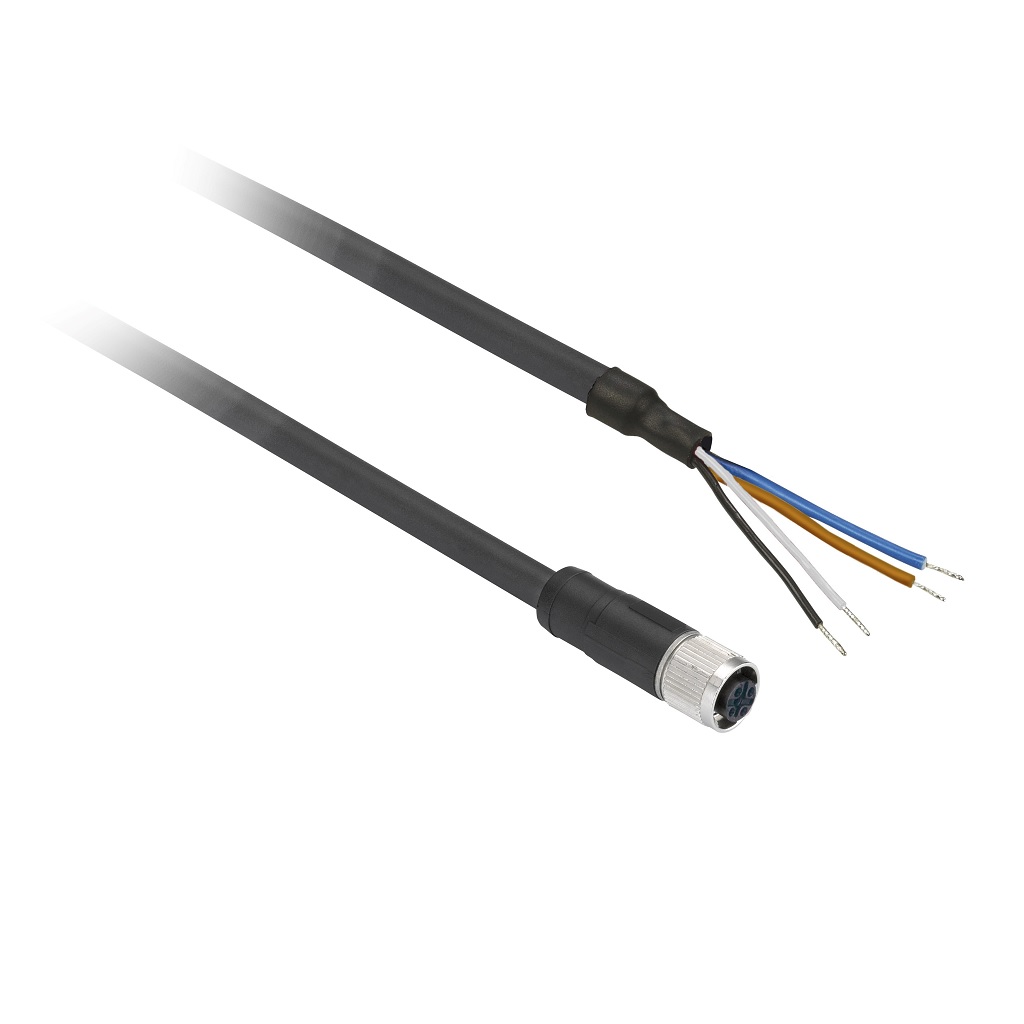 CONEC HEMBRA P/DETECTOR DE 2MTS M12RECTO Y