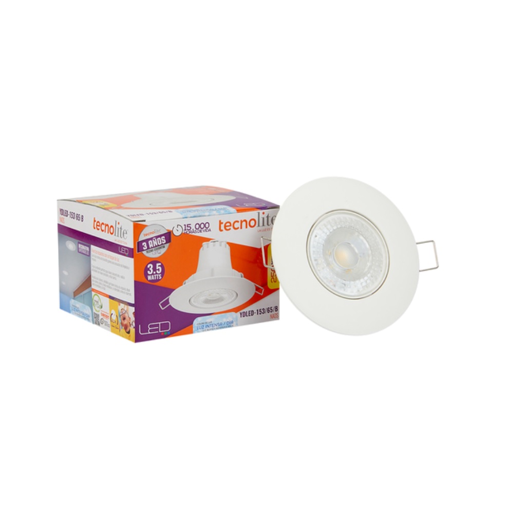 LUM INT/EMP LED 3.5W 100-240V 65K TECNO