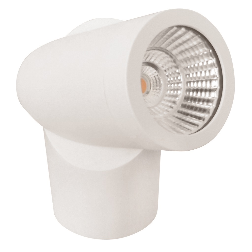 LUM INT/SOB LED 7.5W 100-240V 30K BCO POLLUX TECNO