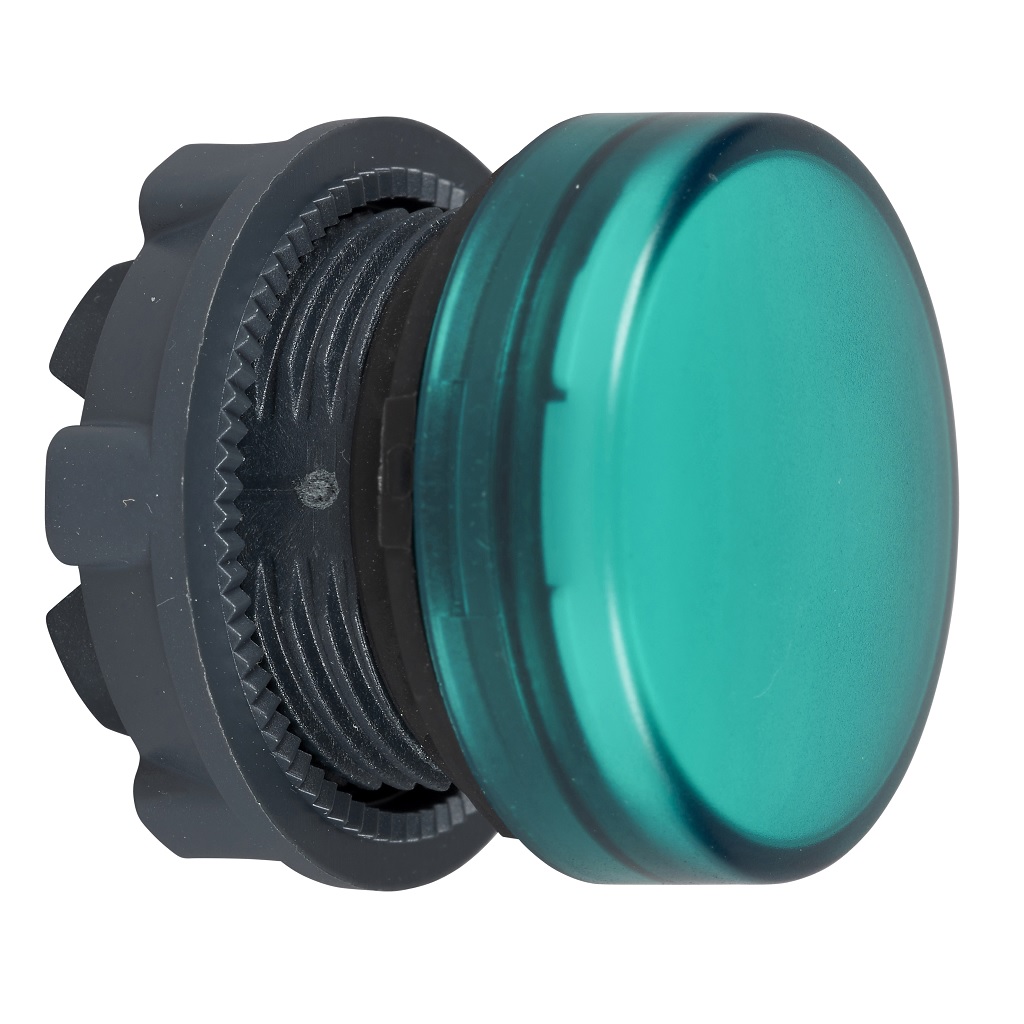 CABEZA PLASTICA P/LAMP P/CAJAXAL VERDE