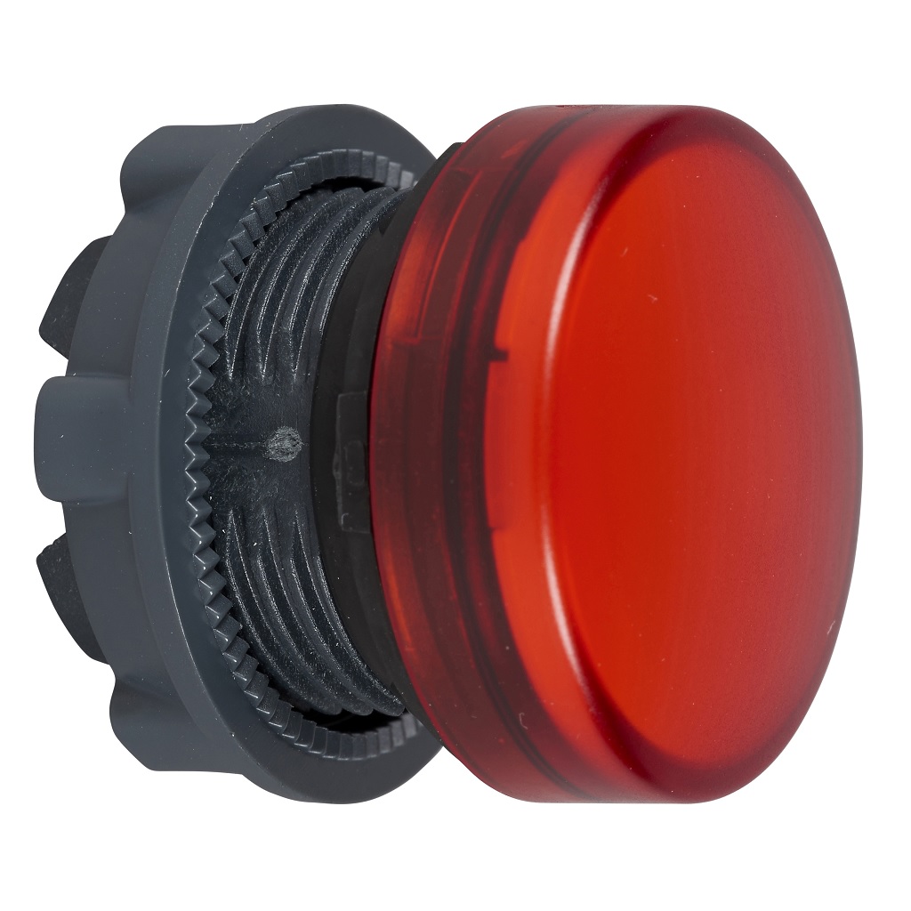 CABEZA PLASTICA P/LAMP P/CAJAXAL ROJO