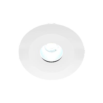 LUM EMP TECHO INT LED 9W 100-277V 65K IP65 STEAM ALUM BLANCO