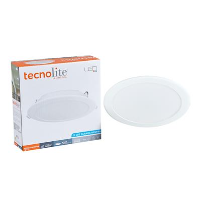 LUM EMP INT LED 9W 100-240V 40K BLANCO VOLANS TECNOLITE