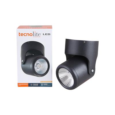 LUM INT SOB TECHO LED 10W 100-240V 30K NGO SPOT ASTEROPE