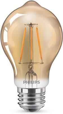 LAMP LED A19 E26 4.5W 127V 27K DIM VINTAGE PHILIPS