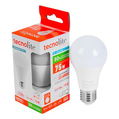 LAMP LED A19 E27 13W 100-127V 65K BCO OMNID TECNOLITE
