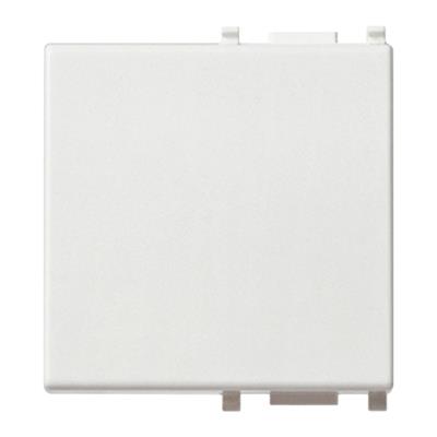 TECLA 2M ILUMINABLE DE ANILLO BLANCO PLANA