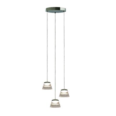 LUM INT SUSP LED 15.7W 100-240V 30K CROMO MAZALA