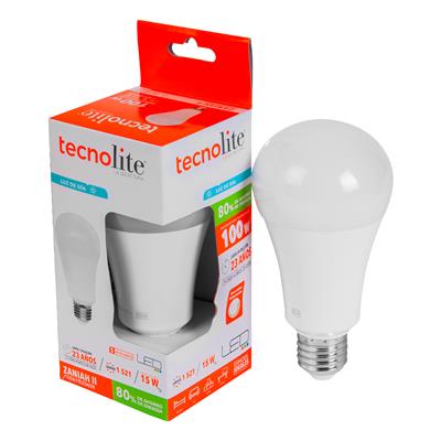 LAMP LED A19 E27 13W 100-127V 65K BCO ATEN TECNOLITE