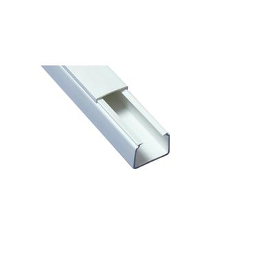 CANALETA DE PVC C/TAPA DE 17X20X2500mm 1 VIA BLANCO