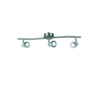 LUM INT/SOB GU10X3 150W 100-240V SATIN S/LAMP BEJAR II TECNO