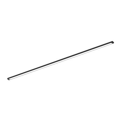 LUM INT LINEAL LED 18W 127V 40K NEGRO SLIM 18