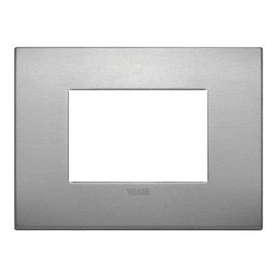 PLACA ARKE CLASSIC 3MOD ALUMINIO LAVA
