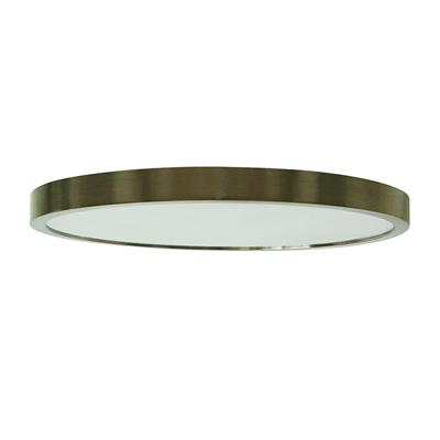 LUM INT SOB LED 21W 127V 30/40/65K NIQUEL SATIN MARFIK