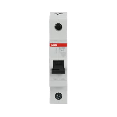 INT TERMOMAGNETICO RIEL DIN 1P 40A 120/240V 6KA CURVA C